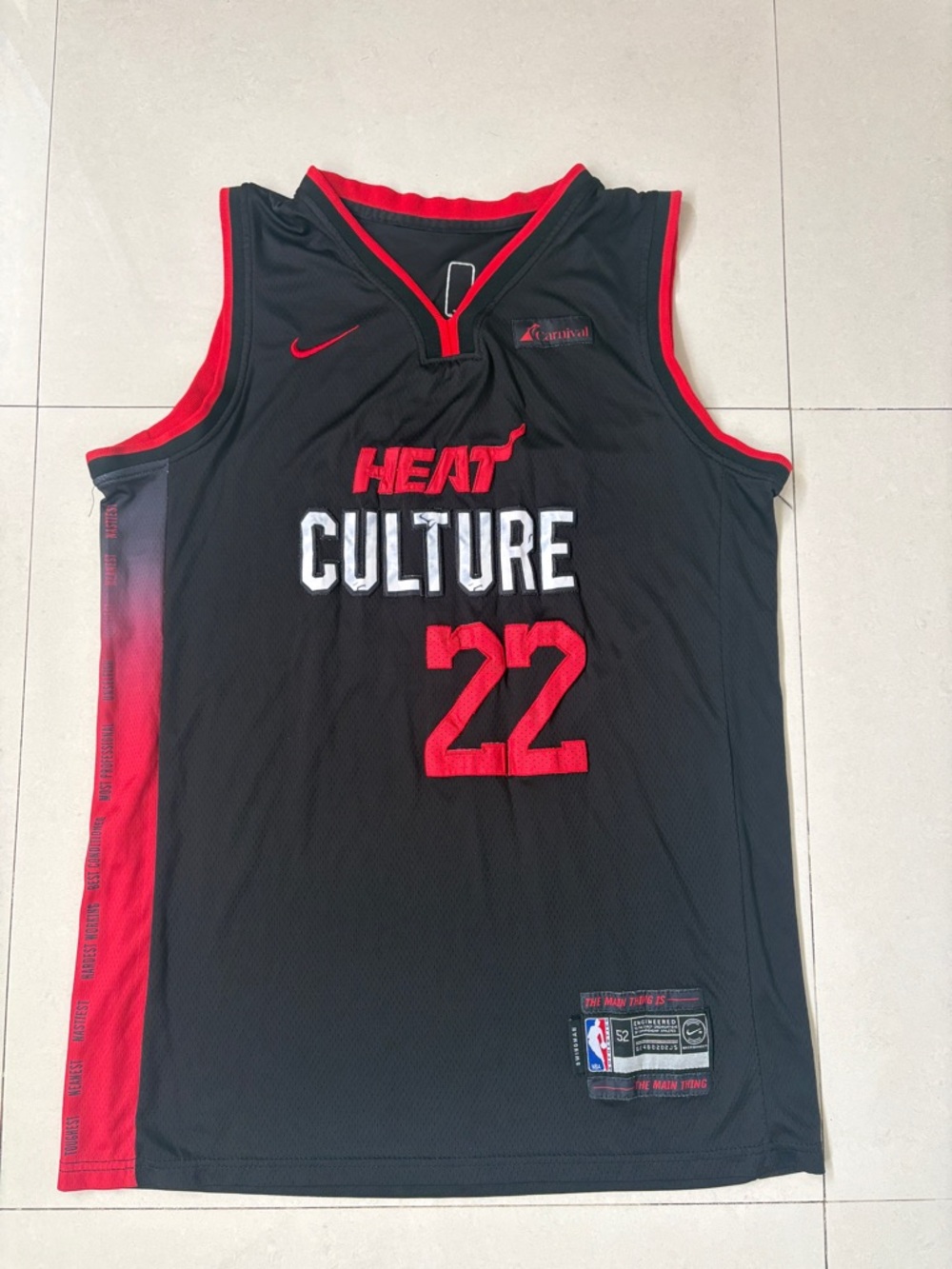 Jimmy Butler Heat Culture Replica Jersey
